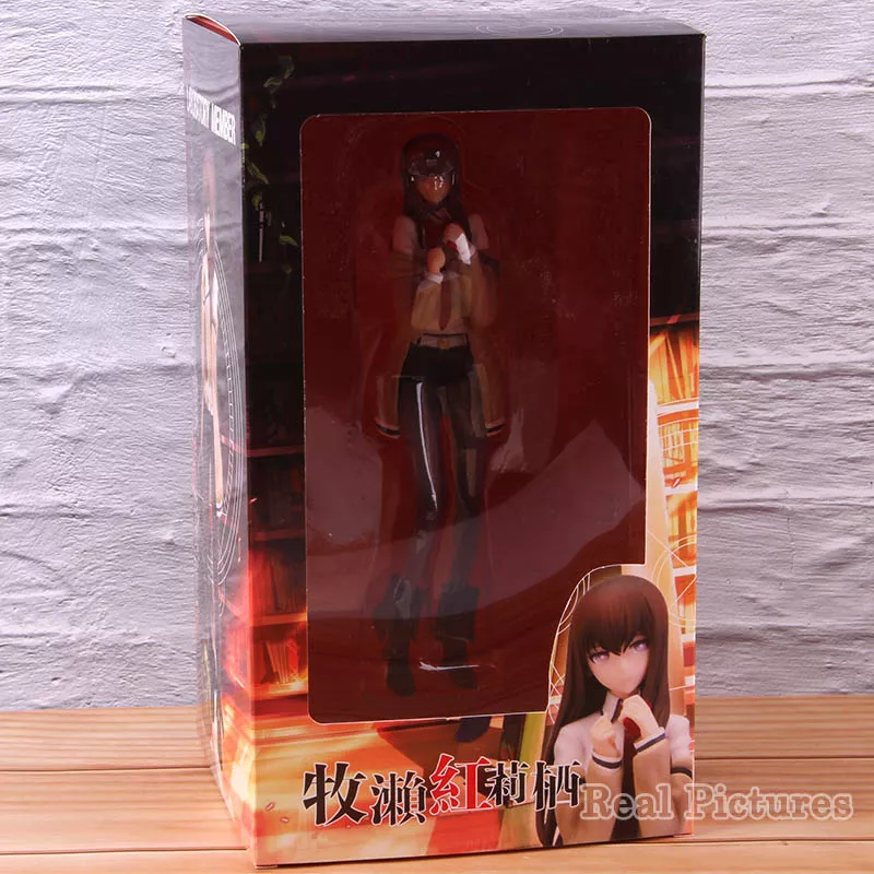 1044485729 Action Figure Anime Steins Gate Makise Kurisu Laboratory Member Action Figure Collection Model Toy