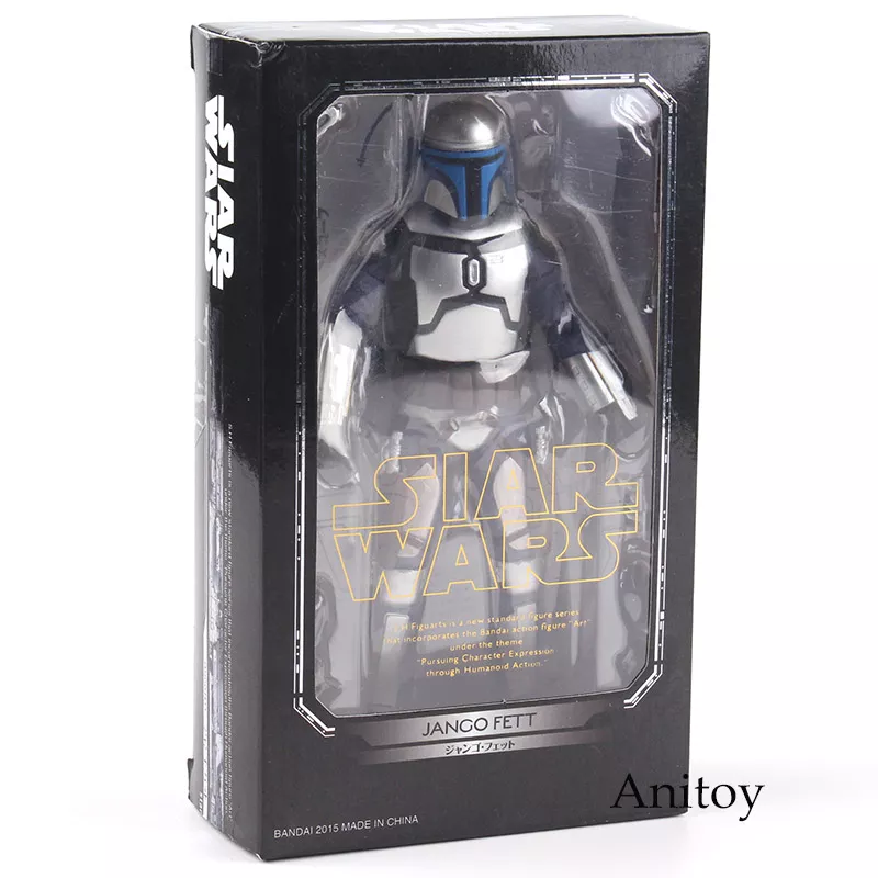 1068381769 Shf star wars jango fett figura recompensa caçador star wars figura de ação pvc collectible modelo brinquedo presente 15cm