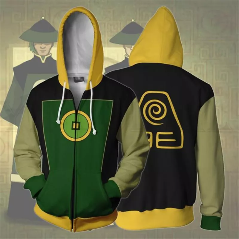 1087579030 Camiseta Avatar Airbender 3d Print T shirt Hooded Jacket for Boys Harajuku Sweatshirt Cosplay T-shirt