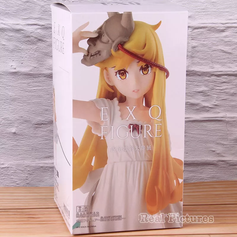 112271387 Action Figure EXQ Monogatari Oshino Shinobu Bakemonogatari Shinobu Figure PVC Collectible Model Toy