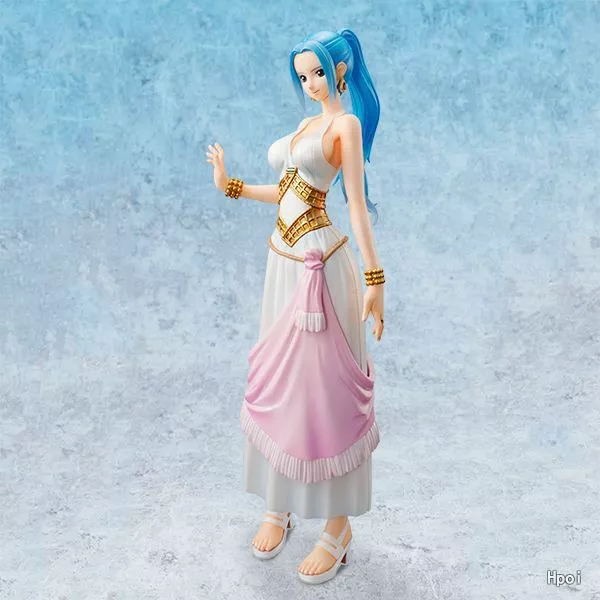 1144704464 Action Figure Anime One Piece p.o.p dx princesa nefeltari vivi dois anos após o novo mundo pvc figura de ação modelo brinquedos 22cm