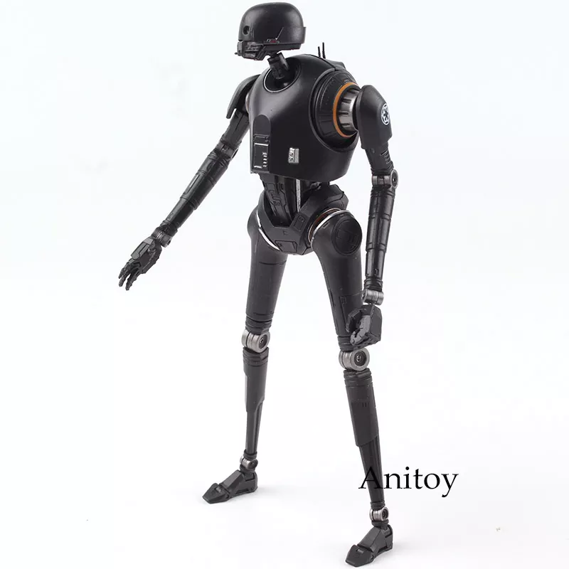 118570130 Action Figure star wars figura star wars figura de ação brinquedos K-2SO figuras de ação pvc collectible modelo preto série