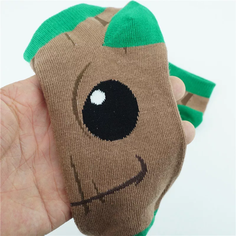 1213820201 Meia Groot Tree Man Baby Short Socks Colorful Stockings Tight Cute Fashion Ankle Casual Dress Socks Cosplay character socks