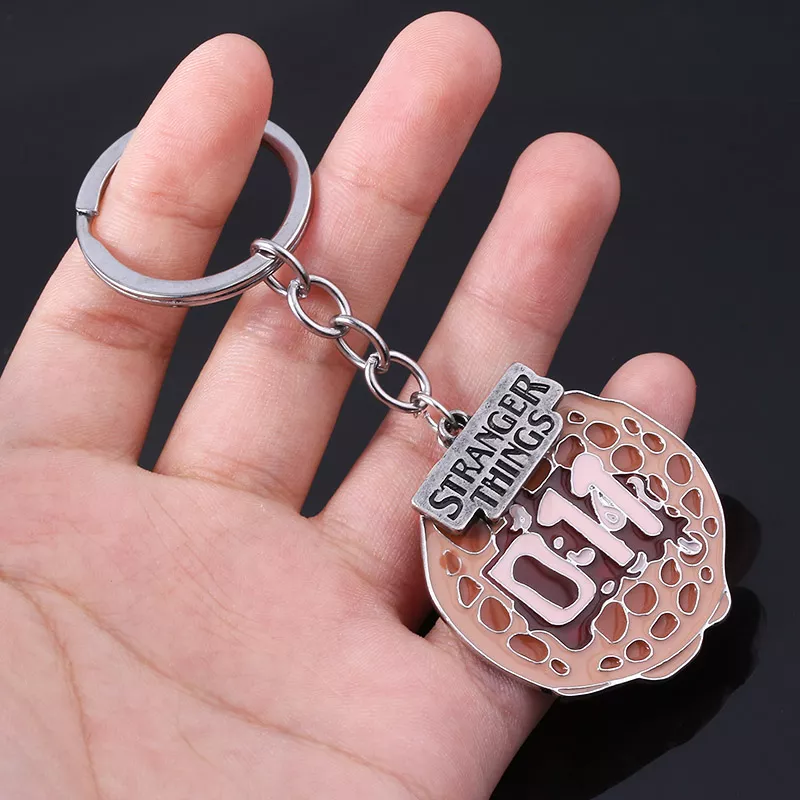 Colar Stranger Things colar charme onze waffles pingente 011 alfabeto lâmpada de parede luz 12 IMG_9966