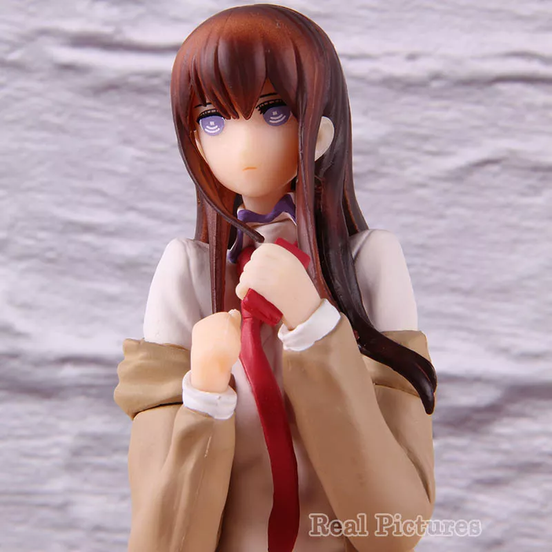 1307948039 Action Figure Anime Steins Gate Makise Kurisu Laboratory Member Action Figure Collection Model Toy