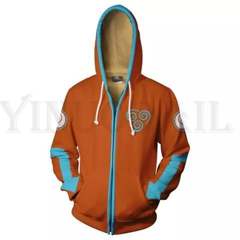 1352777736 Camiseta Avatar Airbender 3d Print T shirt Hooded Jacket for Boys Harajuku Sweatshirt Cosplay T-shirt