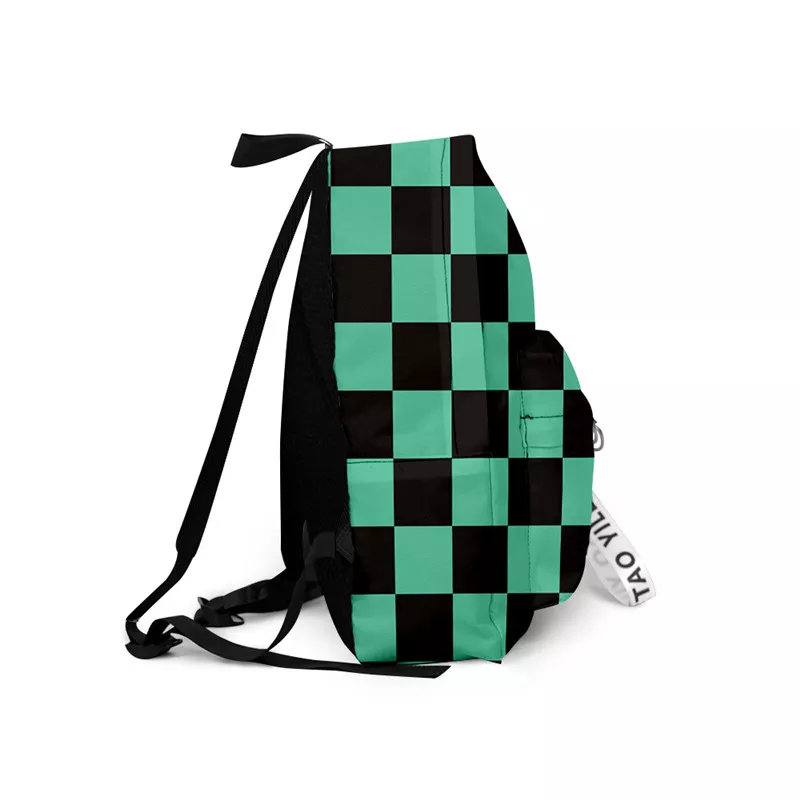 1397856771 Mochila Demon slayer: kimetsu no yaiba mochila bolsa de lona kamado tanjirou sacos de escola menina feminina nezuko saco de notebook cosplay