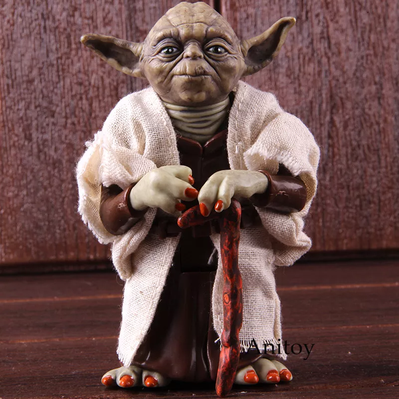 1433563346 Star wars yoda jedi cavaleiro mestre yoda figura de ação pvc collectible modelo brinquedo presente decoração bonecas 12cm