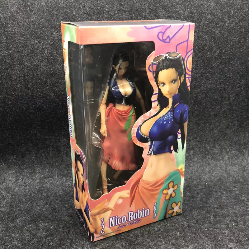 1523919831 Action Figure Anime One Piece 18cm bjd nico robin junções móveis pvc figura de ação coleção modelo brinquedos