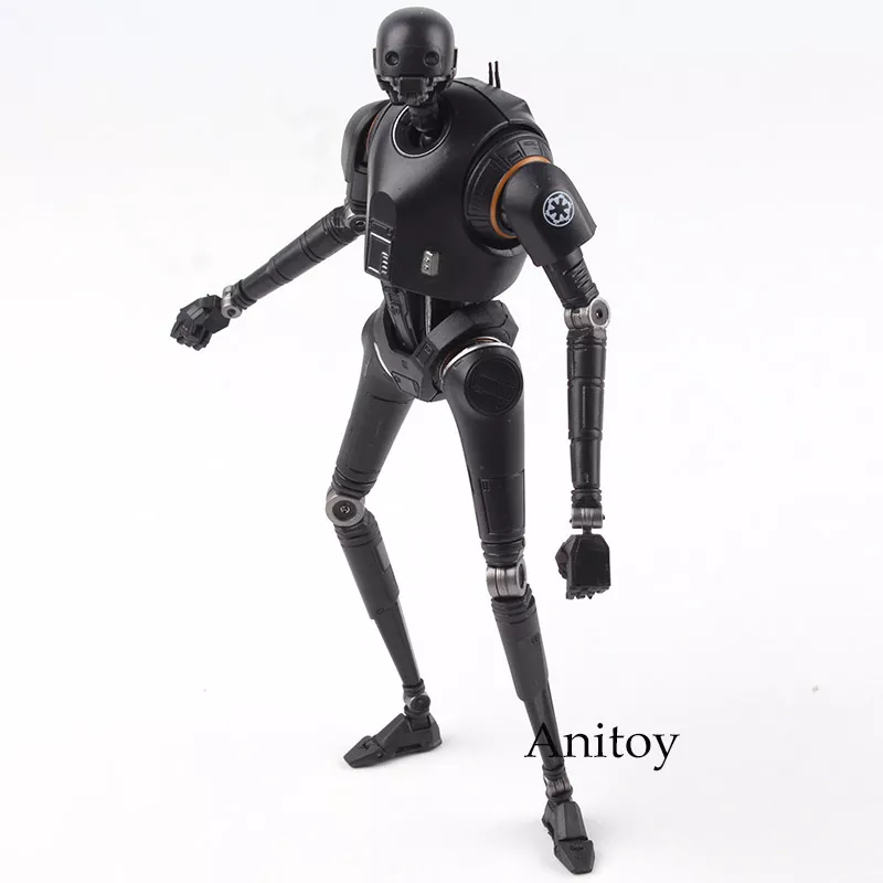 1537209932 Action Figure star wars figura star wars figura de ação brinquedos K-2SO figuras de ação pvc collectible modelo preto série