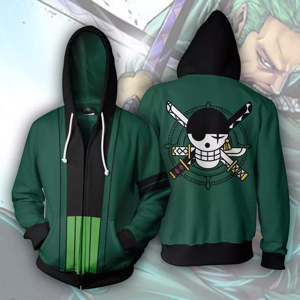 Zoro do onepiece anime no estilo de desenho animado fofo