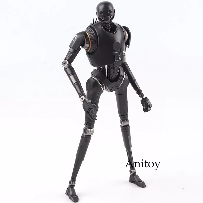 1593521998 Action Figure star wars figura star wars figura de ação brinquedos K-2SO figuras de ação pvc collectible modelo preto série