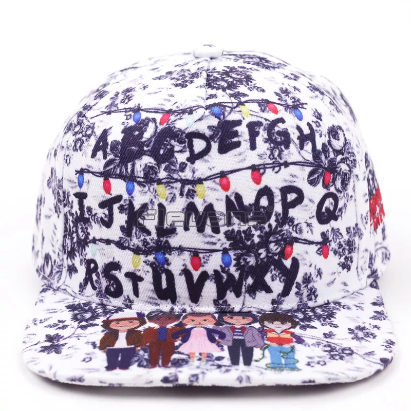1648359744 Boné Stranger Things Baseball Cap Snapback Hat For Boy Men Women Brand Adjustable Hats Caps 2018 Fashion New