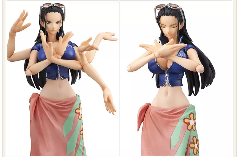 165223716 Action Figure Anime One Piece 18cm bjd nico robin junções móveis pvc figura de ação coleção modelo brinquedos