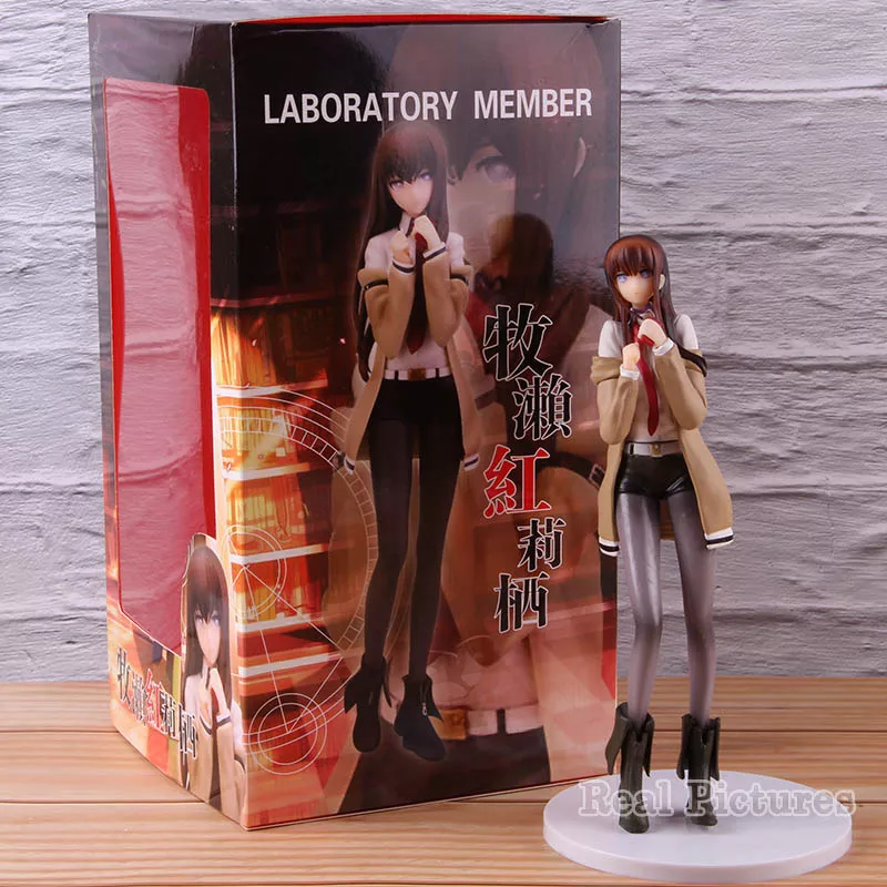 1774409130 Action Figure Anime Steins Gate Makise Kurisu Laboratory Member Action Figure Collection Model Toy