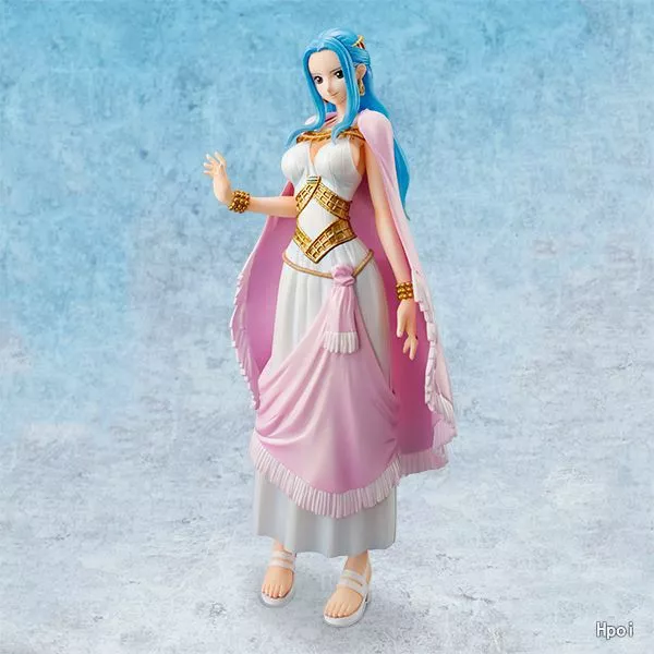 1840109885 Action Figure Anime One Piece p.o.p dx princesa nefeltari vivi dois anos após o novo mundo pvc figura de ação modelo brinquedos 22cm