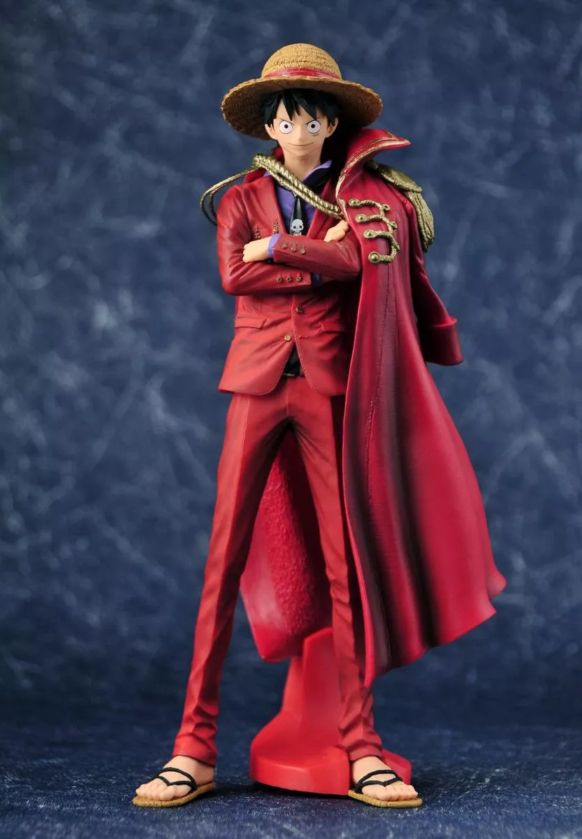 🔥 Action Figure One Piece Luffy 20th Aniversário Ver. Figura De Ação Do  Pvc Manto Vermelho O Rei Final Luffy Sanji Zoro Op Collectible Modelo 25cm  - Geek Magazine.com.br