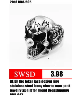 2034818885 Anel Star Wars The Mandalorian personality fashion stainless steel ring BR8-607