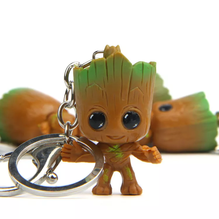 2035516954 Chaveiro 4PCS Mini Figure Groot Doll