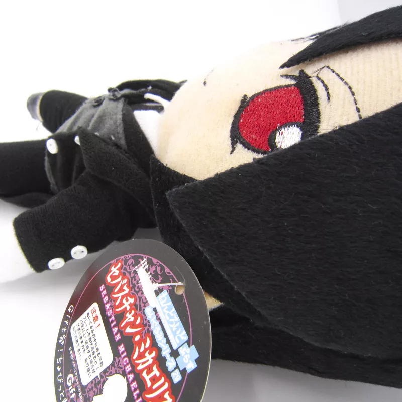 2042036946 Pelúcia Anime Kuroshitsuji boneca de Pelúcia brinquedos Livro de Circo Ciel Sebastian Mordomo Negro grell sutcliff figuras brinquedos boneca Cosplay Presente