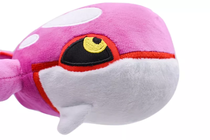 29cm bonito brilhante kyogre brinquedo de pelúcia pokemon rosa kyogre  boneca coletar plushies casa deocr presentes de natal para fãs da criança  alta qualidade