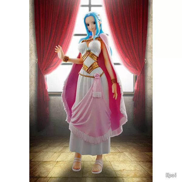 280677732 Action Figure Anime One Piece p.o.p dx princesa nefeltari vivi dois anos após o novo mundo pvc figura de ação modelo brinquedos 22cm