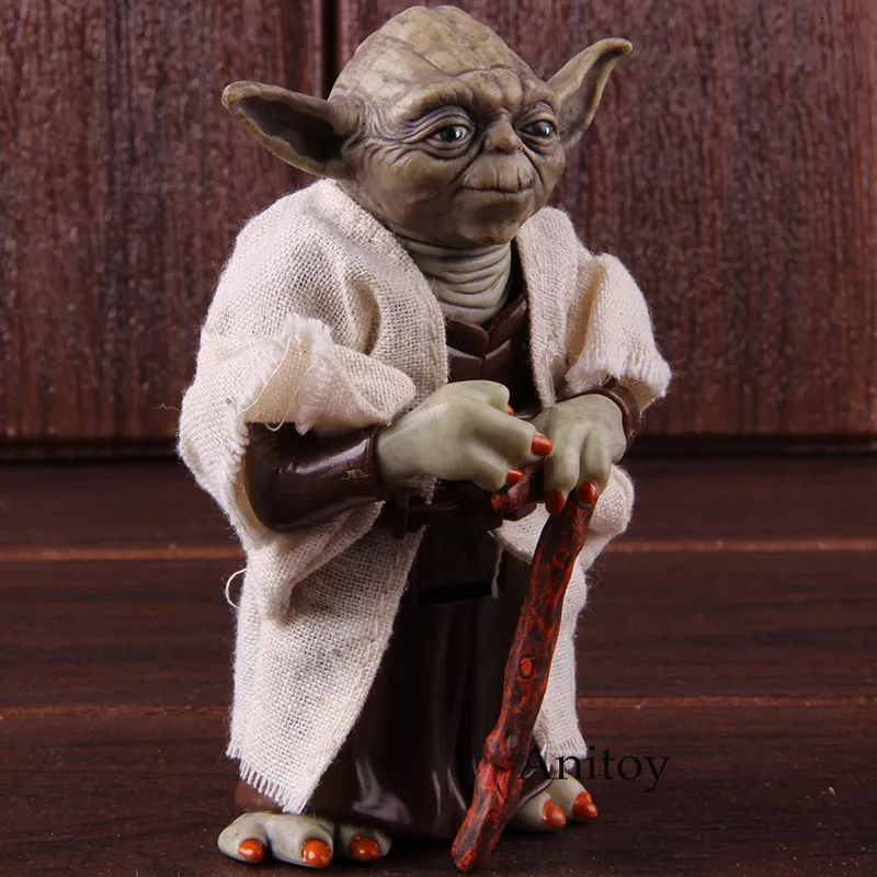 314207141 Star wars yoda jedi cavaleiro mestre yoda figura de ação pvc collectible modelo brinquedo presente decoração bonecas 12cm