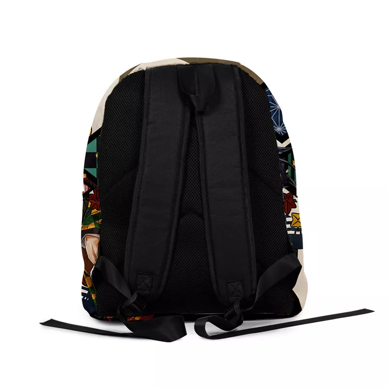 318976746 Mochila Demon slayer: kimetsu no yaiba mochila bolsa de lona kamado tanjirou sacos de escola menina feminina nezuko saco de notebook cosplay