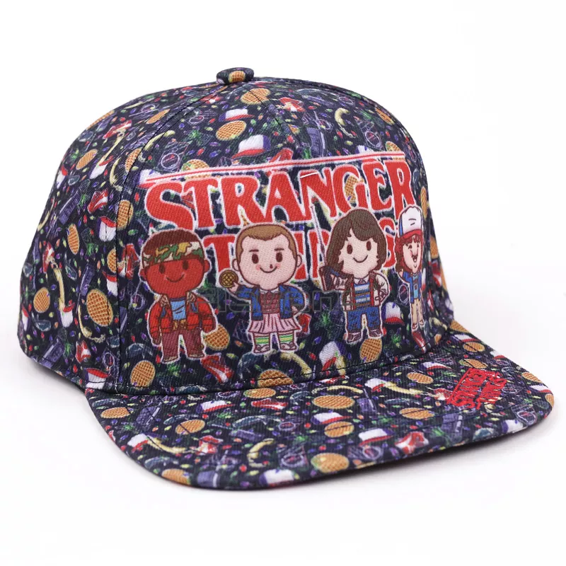 329356681 Boné Stranger Things Baseball Cap Snapback Hat For Boy Men Women Brand Adjustable Hats Caps 2018 Fashion New