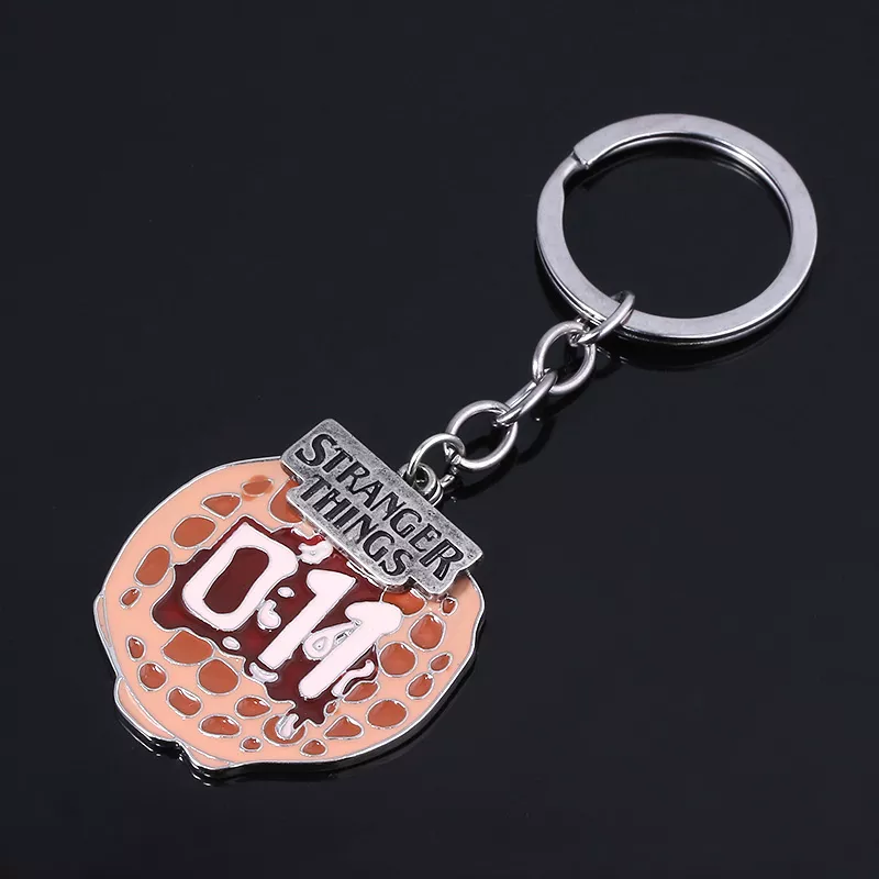 Colar Stranger Things colar charme onze waffles pingente 011 alfabeto lâmpada de parede luz 9 IMG_0005