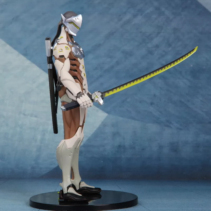 383280713 Action Figure Overwatch Jogo ninja shimada genji 18cm articulações moveable figura de ação modelo brinquedos