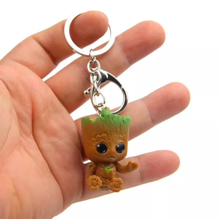 501998953 Chaveiro 4PCS Mini Figure Groot Doll