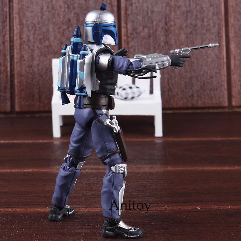 535969140 Shf star wars jango fett figura recompensa caçador star wars figura de ação pvc collectible modelo brinquedo presente 15cm