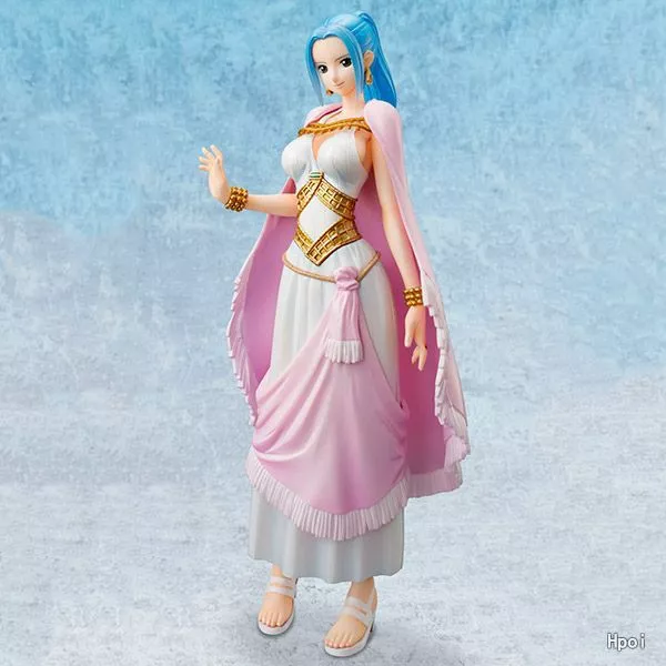 582458719 Action Figure Anime One Piece p.o.p dx princesa nefeltari vivi dois anos após o novo mundo pvc figura de ação modelo brinquedos 22cm