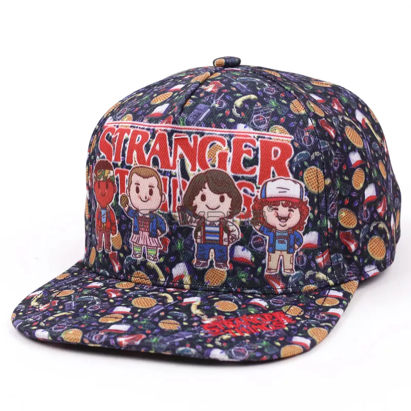 635864007 Boné Stranger Things Baseball Cap Snapback Hat For Boy Men Women Brand Adjustable Hats Caps 2018 Fashion New