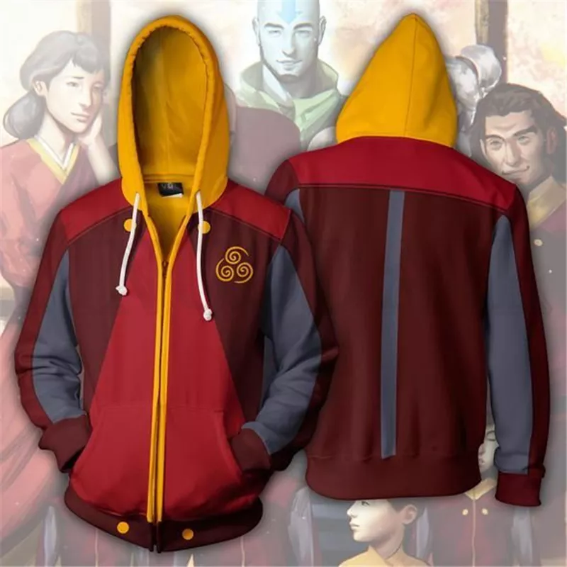 643989603 Camiseta Avatar Airbender 3d Print T shirt Hooded Jacket for Boys Harajuku Sweatshirt Cosplay T-shirt