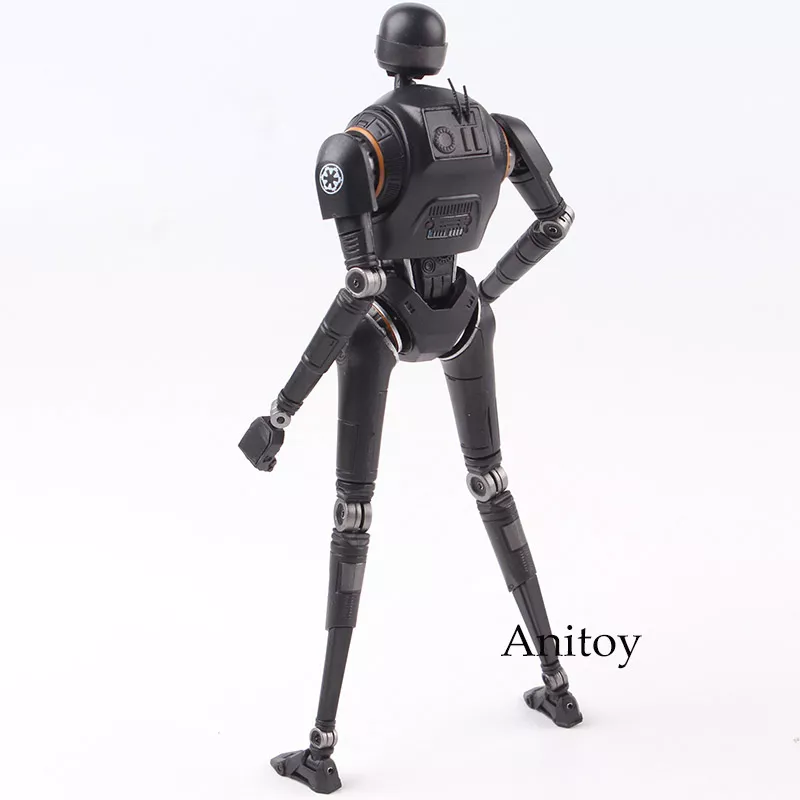 717152950 Action Figure star wars figura star wars figura de ação brinquedos K-2SO figuras de ação pvc collectible modelo preto série