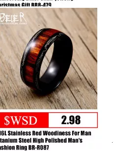 780567852 Anel Star Wars The Mandalorian personality fashion stainless steel ring BR8-607