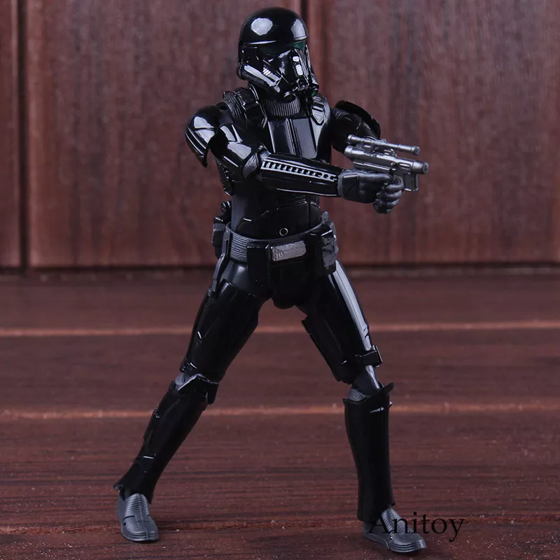 857100015 Figura shf star wars figura death trooper pvc ações figura collectible modelo brinquedo 15cm