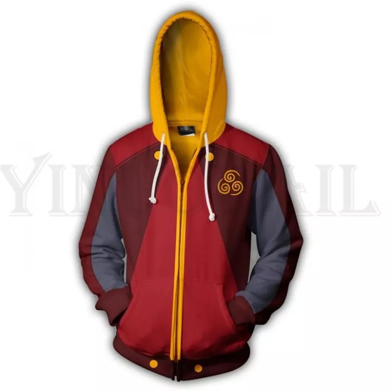 968159397 Camiseta Avatar Airbender 3d Print T shirt Hooded Jacket for Boys Harajuku Sweatshirt Cosplay T-shirt