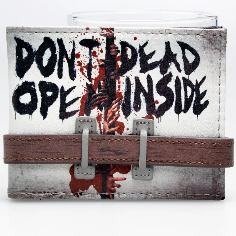 998471550 Carteira Walking dead don't open dead inside carteira bifold DFT-2016