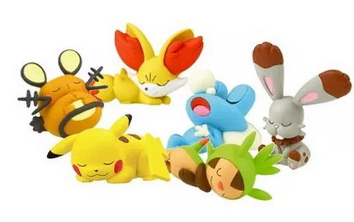 06 Peças/set Action Figure Pokémon
