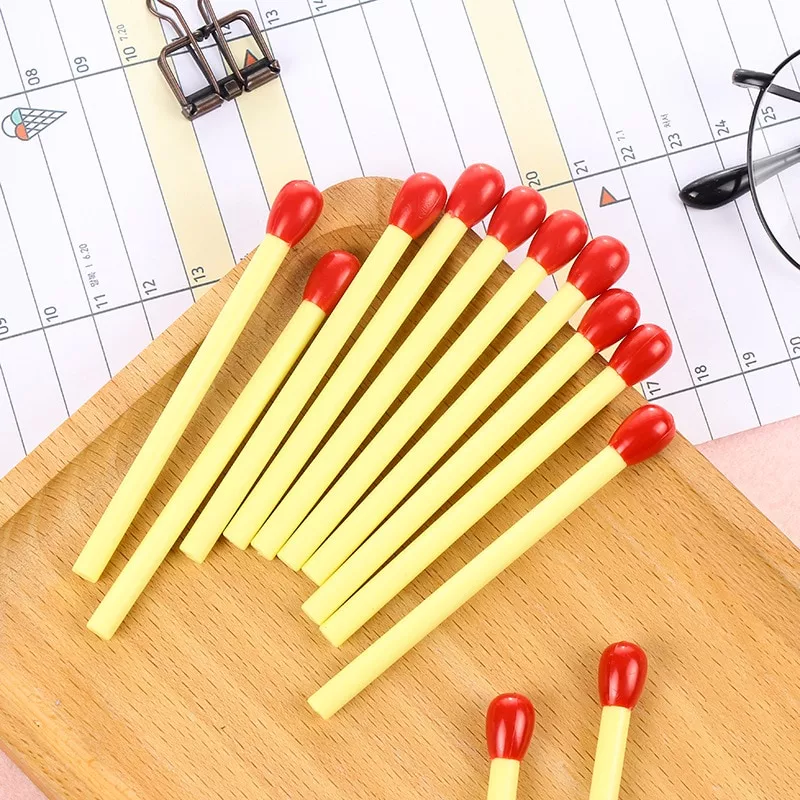 10 pcs lote bonito matchstick esferografica caneta mini kawaii bola canetas para Produção de Blade entra em pausa temporária devido a greve de roteiristas.