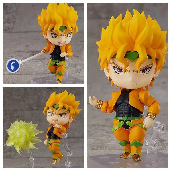 28cm figura de aventura bizarra de jojo posição pose dio brando pvc figura  de ação coleção modelo brinquedo crianças presente aniversário - AliExpress