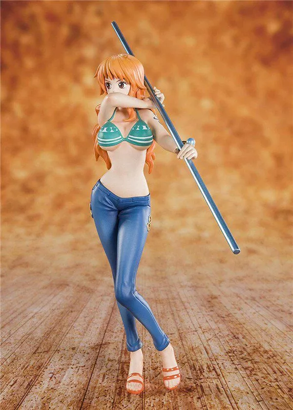 17 centmetros One piece nami sexy gril figura Anime PVC Action Figure Nova Coleo figuras brinquedos 4000196632395 1 lazied populares desktop2