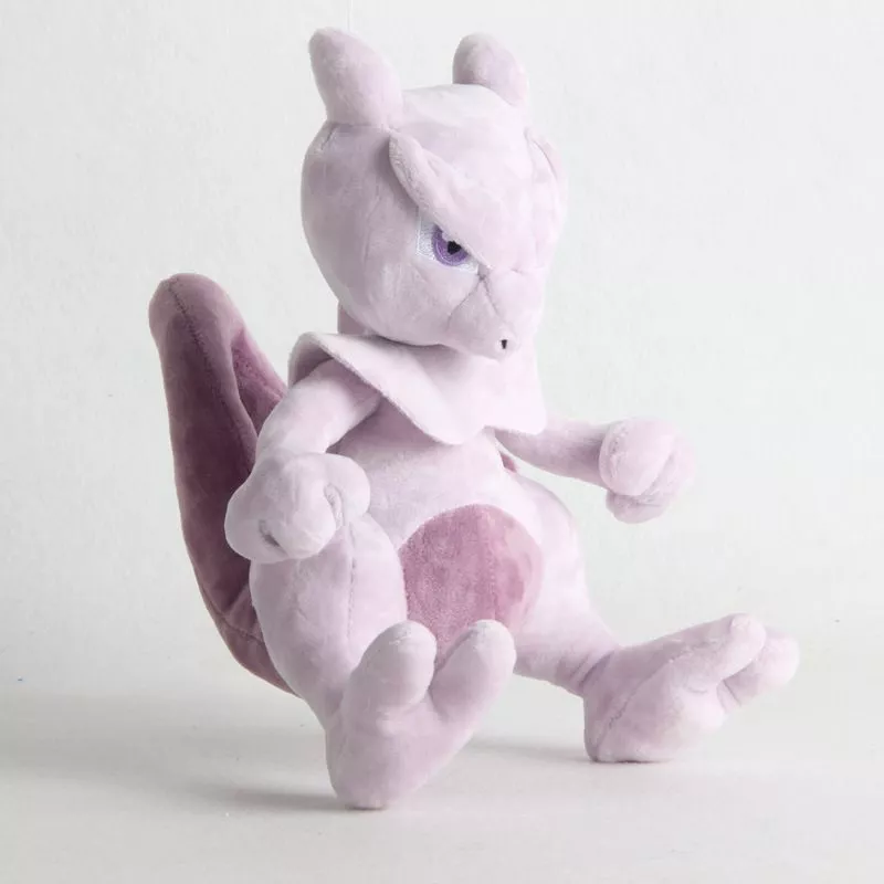 28cm anime pokemon bolso macio recheado boneca dos desenhos animados mewtwo  brinquedos de pelúcia elf evolução milhões mewtwo boneca animal para  crianças - AliExpress