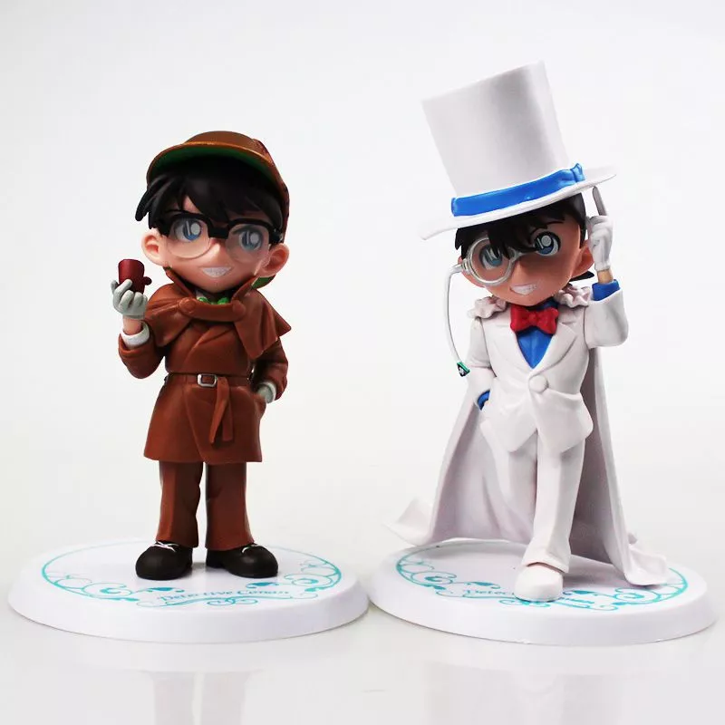 2 pecas action figure anime detective conan 15 19cm Bolsa 29cm saco de pelúcia brinquedo grande capacidade mochila kuromied lolied shouder saco boneca adorável pingente bolsa brinquedo presente da namorada