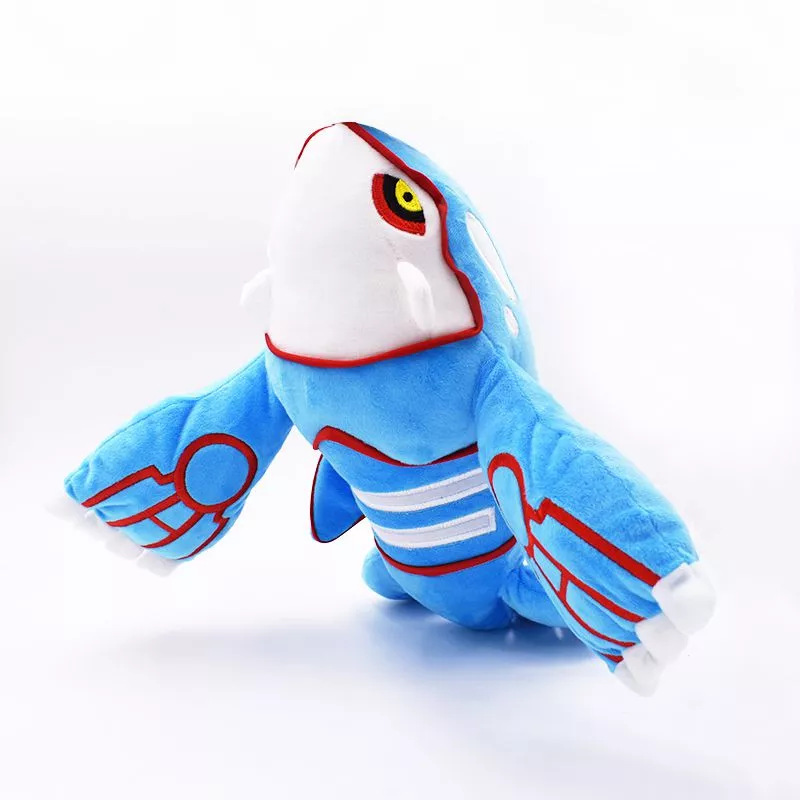 29cm bonito brilhante kyogre brinquedo de pelúcia pokemon rosa kyogre  boneca coletar plushies casa deocr presentes de natal para fãs da criança  alta qualidade