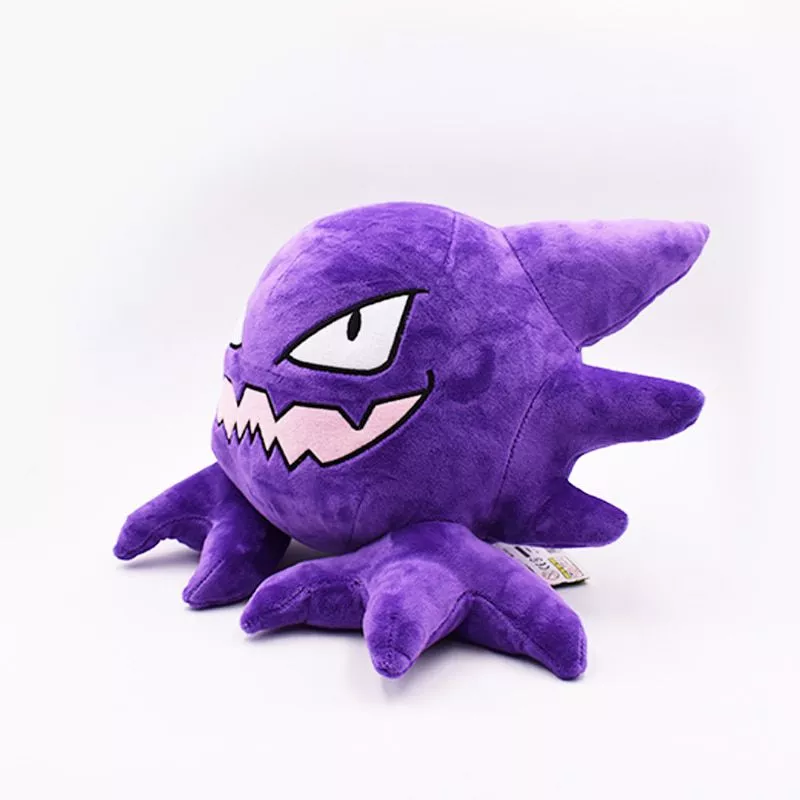 🔥 Pelúcia Pokemon Mega Evolução Gengar Haunter Boneca Pikachu