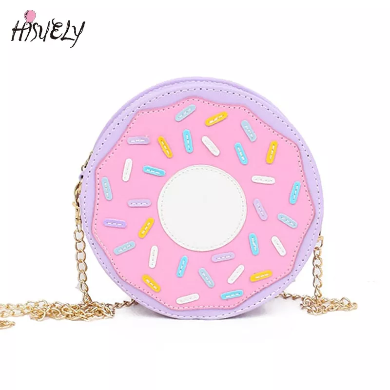 2020 nova chegada engracado moda tridimensional donuts estilo mensageiro saco 8x6cm criativo sólido plush ponge reenchimento macio animal de estimação aconchegante cobaia cama casa pequeno animal hamster rato hamster hamster hammock ninho almofada